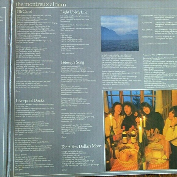 Smokie Vinyl The Montreux 1978 Original Record Gatefold UK Import 12'' Player LP - Picture 9 of 16